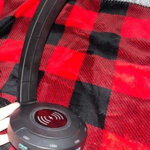 Wireless Charging Stand with Headphone Holder